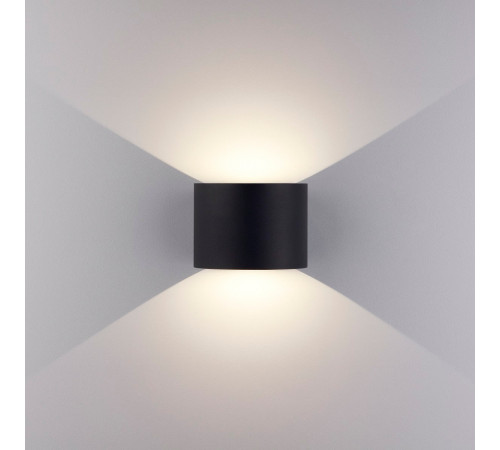 Уличный настенный светодиодный светильник Elektrostandard 1518 Techno LED Blade черный 4690389108938
