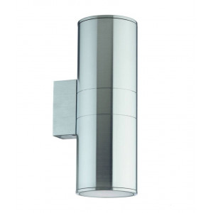 Уличный настенный светильник Ideal Lux Gun AP2 BIg Alluminio 033020