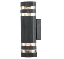 Уличный настенный светильник Arte Lamp Metro A8162AL-2BK