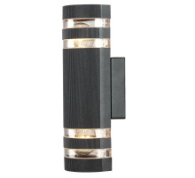 Уличный настенный светильник Arte Lamp Metro A8162AL-2BK