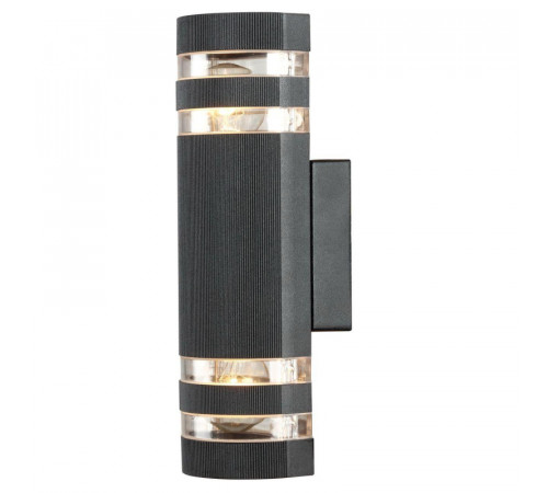 Уличный настенный светильник Arte Lamp Metro A8162AL-2BK