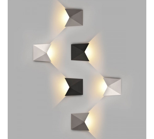 Уличный настенный светодиодный светильник Elektrostandard 1517 Techno LED Batterfly 4690389108884 Уличный настенный светодиодный светильник Elektrostandard 1517 Techno LED Batterfly 4690389108884