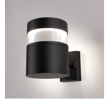 Уличный настенный светодиодный светильник Elektrostandard 1530 Techno Led чёрный 4690389163289