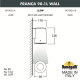 Уличный настенный светильник Fumagalli 3A7.002.000.LXU1L