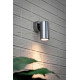 Уличный настенный светодиодный светильник Paulmann Led Flame Eisen 18008