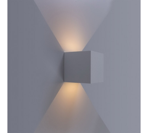 Уличный настенный светодиодный светильник Arte Lamp Rullo A1414AL-1WH Уличный настенный светодиодный светильник Arte Lamp Rullo A1414AL-1WH