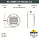 Светильник для подсветки лестниц Fumagalli Leti 2S2.000.000.WYG1L