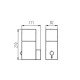 Ландшафтный светильник Kanlux Vadra 21L-UP SE 29011