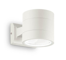 Уличный настенный светильник Ideal Lux Snif Round AP1 Bianco 144283