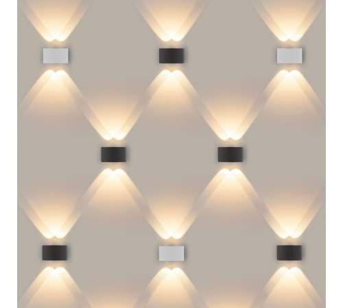 Уличный настенный светодиодный светильник Elektrostandard 1555 Techno LED Twinky 4690389106330 Уличный настенный светодиодный светильник Elektrostandard 1555 Techno LED Twinky 4690389106330