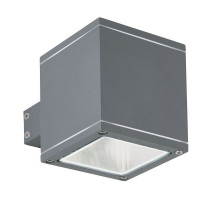 Уличный настенный светильник Ideal Lux Snif Square AP1 Antracite 121963