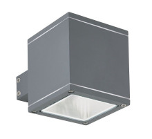 Уличный настенный светильник Ideal Lux Snif Square AP1 Antracite 121963