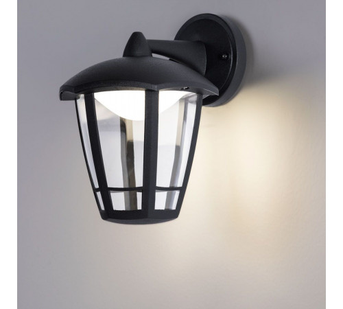 Настенный фонарь уличный Arte Lamp Enif A6064AL-1BK Настенный фонарь уличный Arte Lamp Enif A6064AL-1BK