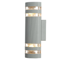 Уличный настенный светильник Arte Lamp Metro A8162AL-2GY