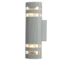 Уличный настенный светильник Arte Lamp Metro A8162AL-2GY
