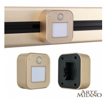 Трековая подсветка Arte Milano Am-track-sockets 380022TLS/LWS Gold