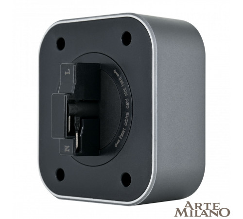 Трековая подсветка Arte Milano Am-track-sockets 380022TLS/LWS Grey Трековая подсветка Arte Milano Am-track-sockets 380022TLS/LWS Grey