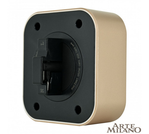 Трековая подсветка Arte Milano Am-track-sockets 380022TLS/LWS Gold