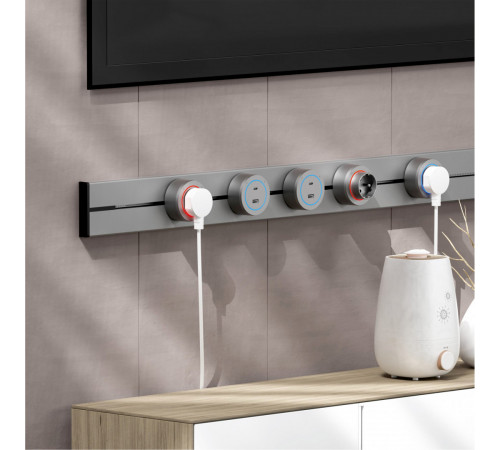 Трековая подсветка Arte Milano Am-track-sockets 397953TLS/LWS Grey Трековая подсветка Arte Milano Am-track-sockets 397953TLS/LWS Grey