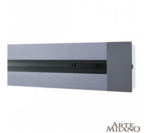 Встраиваемый шинопровод Arte Milano Am-track-sockets 382305TB/50 Grey Встраиваемый шинопровод Arte Milano Am-track-sockets 382305TB/50 Grey