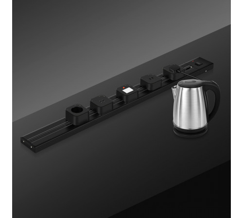 Накладной шинопровод с выключателем Arte Milano Am-track-sockets 385201TOB/100 Black Накладной шинопровод с выключателем Arte Milano Am-track-sockets 385201TOB/100 Black