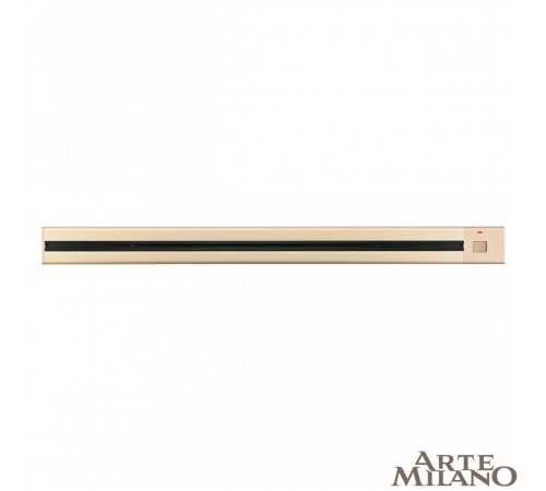 Накладной шинопровод с выключателем Arte Milano Am-track-sockets 385201TOB/100 Gold
