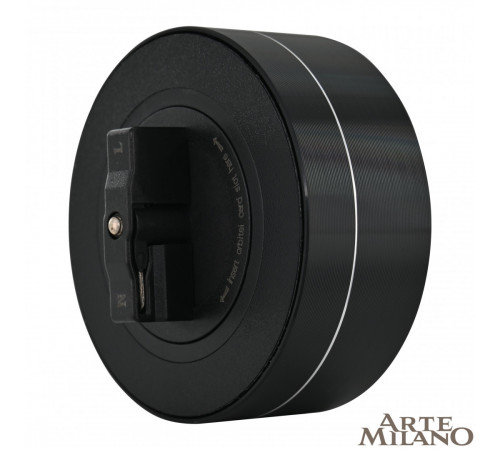 Трековая розетка Arte Milano Am-track-sockets 380011TS/USBx2 Black Трековая розетка Arte Milano Am-track-sockets 380011TS/USBx2 Black