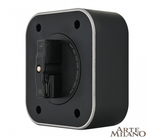 Трековая розетка Arte Milano Am-track-sockets 380022TS/USBx2 Black Трековая розетка Arte Milano Am-track-sockets 380022TS/USBx2 Black