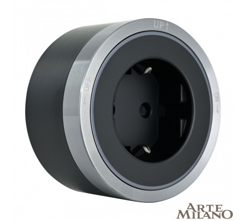 Трековая розетка Arte Milano Am-track-sockets 380066TS LED/ES Grey Трековая розетка Arte Milano Am-track-sockets 380066TS LED/ES Grey