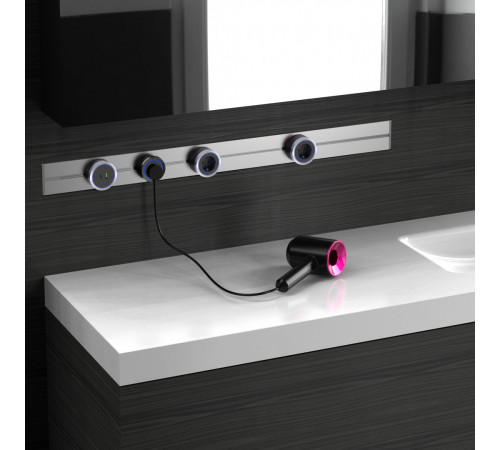 Трековая розетка Arte Milano Am-track-sockets 380066TS LED/USB-Type-C Grey Трековая розетка Arte Milano Am-track-sockets 380066TS LED/USB-Type-C Grey
