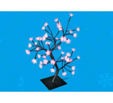 Светодиодное дерево 35x20x45см (UL-00001401) Uniel ULD-T3545-048/SBA PINK IP20 SAKURA