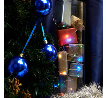 Гирлянда линейная Feron CL575 Роса 5В 3,6Вт мультиколор 10м IP20 48188