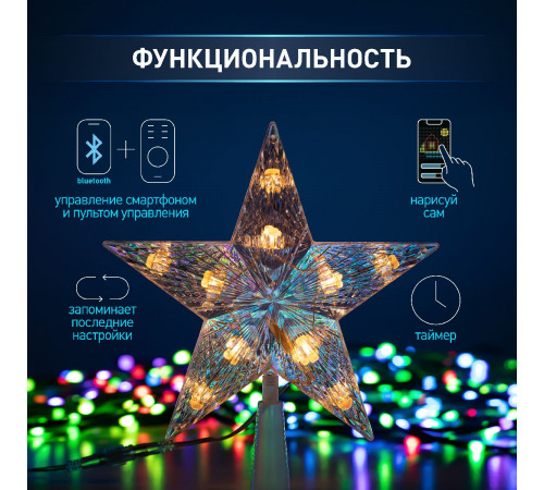 Светодиодная гирлянда Эра ERASG -03 Б0060434 Светодиодная гирлянда Эра ERASG -03 Б0060434