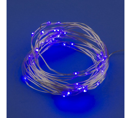 Гирлянда Uniel ULD-S0200-020/SСB/2AA PURPLE IP20 DEW UL-00010897