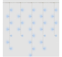Уличная светодиодная гирлянда Feron Занавес 230V синий без мерцания CL24 41628