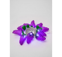 Светодиодная гирлянда Uniel Виноград (UL-00003392) белый ULD-S0400-010/STB/2AA White IP20 Grapes