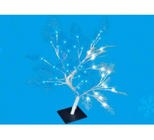 Светодиодное дерево 35х35х50см (UL-00001400) Uniel ULD-T3550-054/SWA WHITE-BLUE IP20 FROST