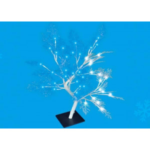 Светодиодное дерево 35х35х50см (UL-00001400) Uniel ULD-T3550-054/SWA WHITE-BLUE IP20 FROST
