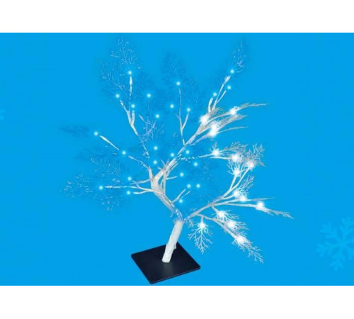 Светодиодное дерево 35х35х50см (UL-00001400) Uniel ULD-T3550-054/SWA WHITE-BLUE IP20 FROST Светодиодное дерево 35х35х50см (UL-00001400) Uniel ULD-T3550-054/SWA WHITE-BLUE IP20 FROST