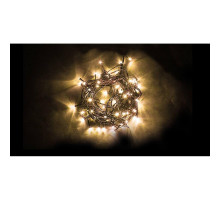 Светодиодная гирлянда Feron 230V 2700K теплый белый с мерцанием CL90 32371