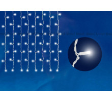 Светодиодная гирлянда (06738) Uniel занавес 220V белый ULD-C1515-160/DTA White IP20