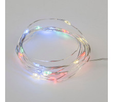 Светодиодная гирлянда Uniel Роса (UL-00007205) разноцветный ULD-S0200-020/SСB/2AA Multi IP20 Dew
