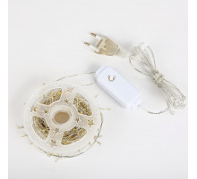 Гирлянда Роса Uniel ULD-S1000-250/DTA WARM WHITE IP20 DEWDROP UL-00012124