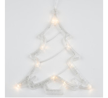 Подвесной светодиодный светильник «Ёлочка» Uniel (UL-00007254) ULD-H1620-010/STA/3AAA Warm White IP20 Xmas Tree