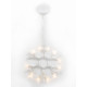 Подвесной светодиодный светильник «Снежинка» Uniel (UL-00007251) ULD-H1819-012/STA/3AAA Warm White IP20 Snowflake