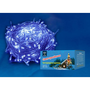 Светодиодная гирлянда (UL-00005253) Uniel 220V синий ULD-S0500-050/DTA Blue IP20
