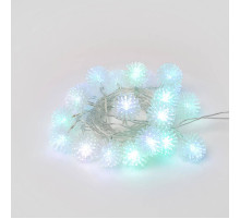 Светодиодная гирлянда (07921) Uniel Шарики 220V разноцветный ULD-S0280-020/DTA RGB IP20 BALLS