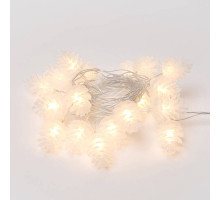 Светодиодная гирлянда (09582) Uniel шишки 220V белый ULD-S0280-020/DTA Warm White IP20 PINE CONES