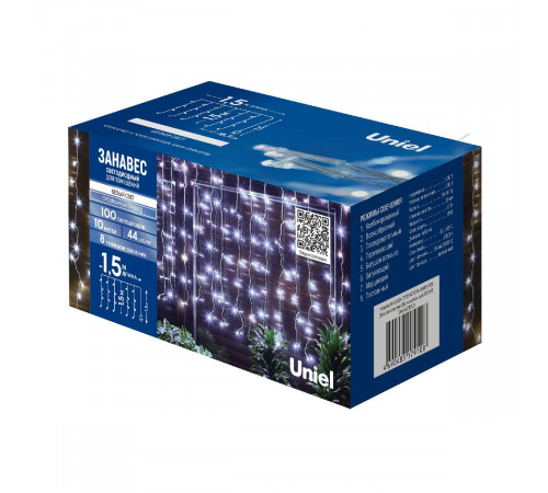 Гирлянда Uniel ULD-C1515-100/DTA WHITE IP20 UL-00010911 Гирлянда Uniel ULD-C1515-100/DTA WHITE IP20 UL-00010911