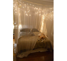 Светодиодная гирлянда (07949) Uniel бахрома 220V белый ULD-B3010-200/DTA White IP20